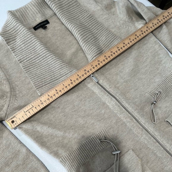 Banana Republic women sweater adjustable merino wool  blend drawstring waist M - Picture 6 of 10